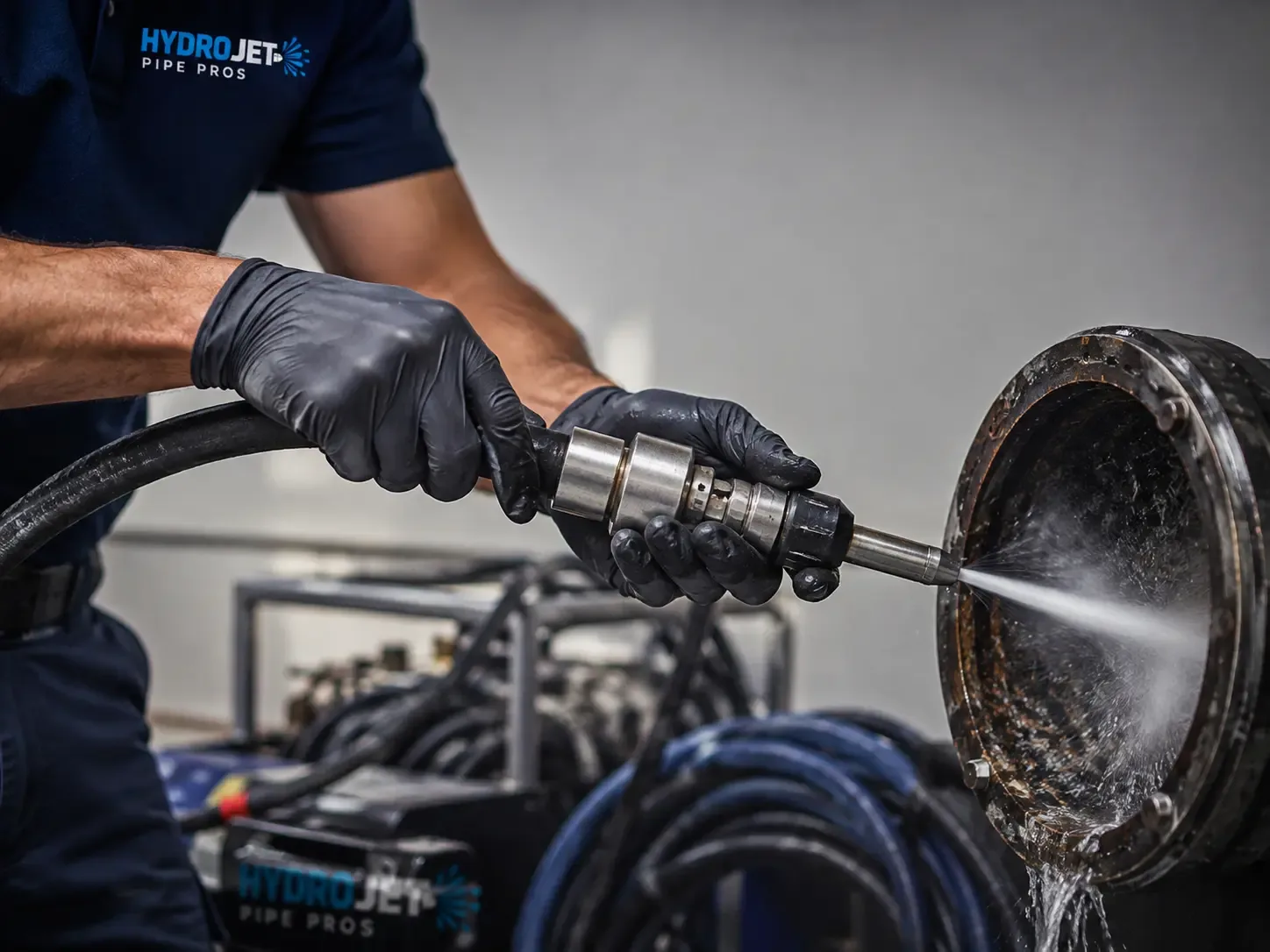 Hydro Jet Pipe Descaling in Conway, WA